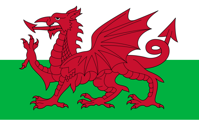 Файл:Flag of Wales (1959–present).svg — Википедия